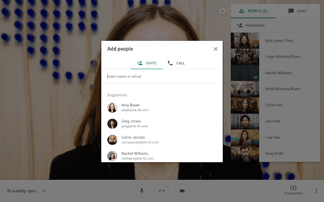 using video calls with remote teams