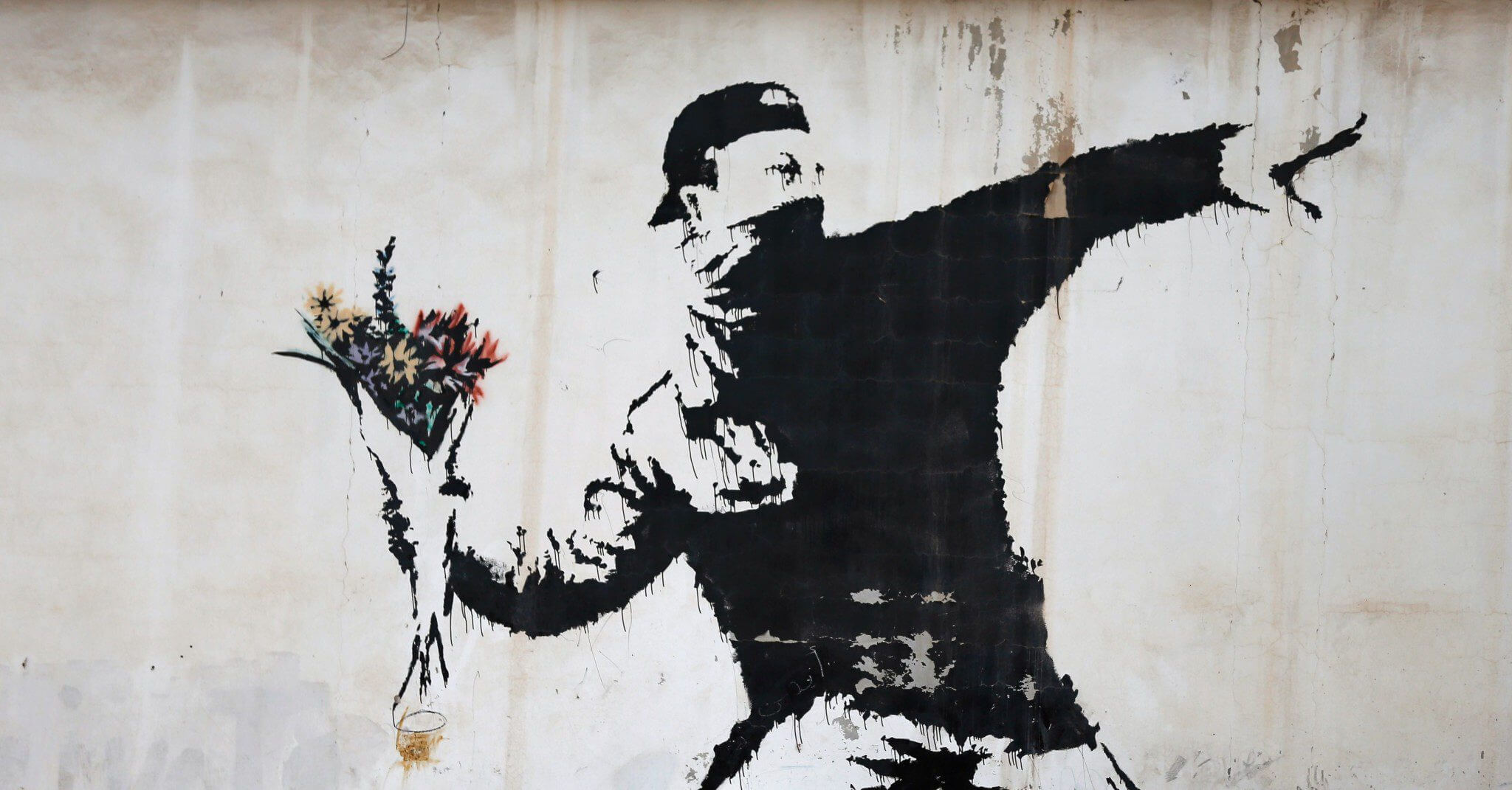 banksy street art.