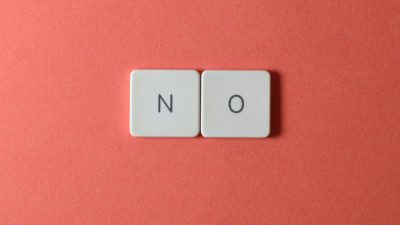 saying no